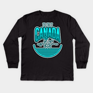 PRINCE Edward Island Canada Kids Long Sleeve T-Shirt